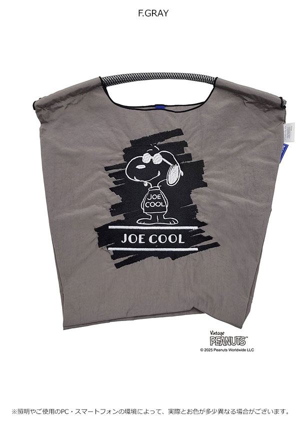 【即納】 Ball&Chain ボールアンドチェーン 正規品 JOE COOL Mサイズ スヌーピー ピーナッツ バッグ ショッピングバッグ エコバッグ 【即納】 Ball&Chain ボールアンドチェーン 正規品 JOE COOL Mサイズ スヌーピー ピーナッツ バッグ ショッピングバッグ エコバッグ