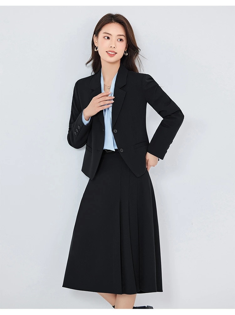 【2枚購入で100円OFF】新入荷！レディース/コート/パンツスーツ/スカートスーツ//通勤/オフィス/トップス/制服/事務服/フォーマル/ビジネス/洗える/細身/春秋冬/就活/大きいサイズ