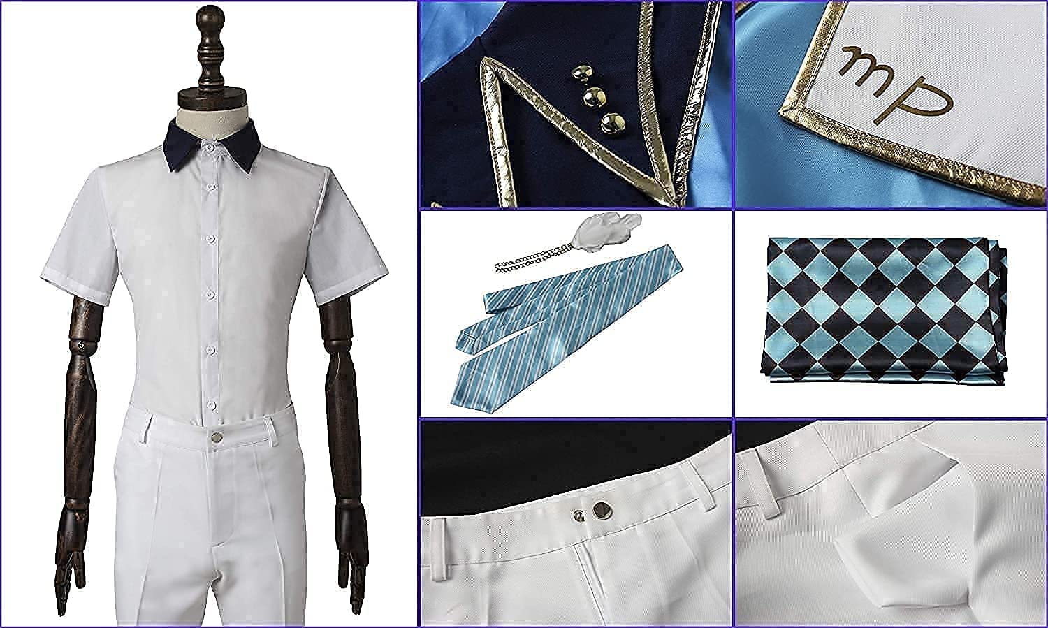 瑠璃川幸 コスプレ衣装 オーダーメイド製作可能 変装 ハロウィーンハロウィン学園祭舞台服