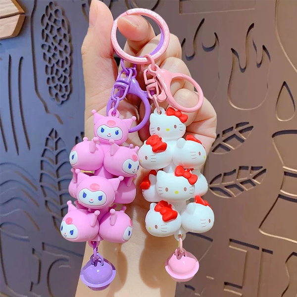 Qoo10] キーホルダー ペンダント キティ バッグ