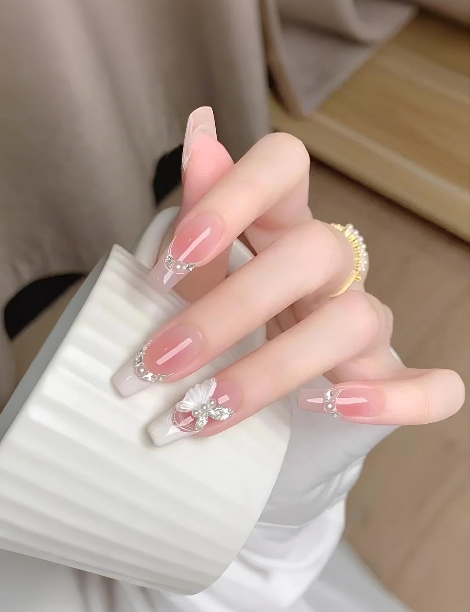 Qoo10] FINGER SUIT ZYOWAIT ネイルチップ ロング つ