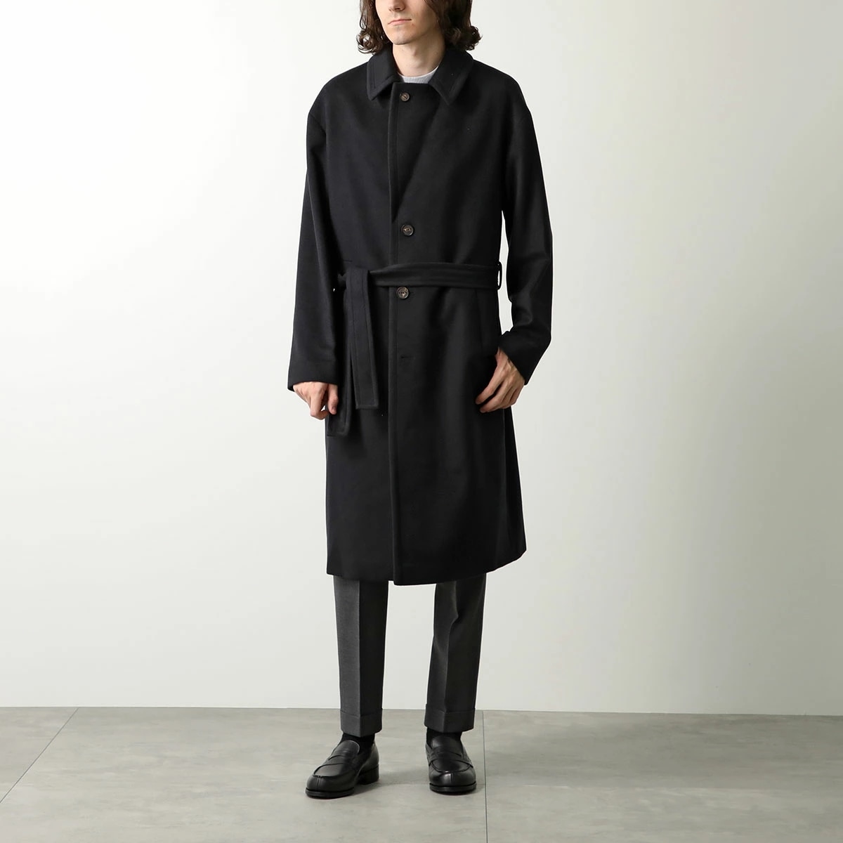 HEVOイーヴォ OSTUNI (オストゥーニ) チェスターコート ロングコート