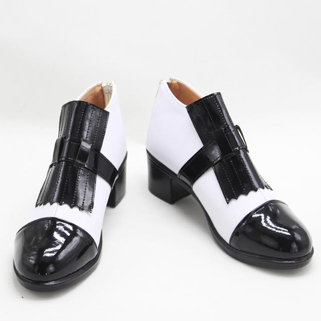 新タイプ追加 激安販売 ツイステッドワンダーランド ツイステ オクタヴィネル寮 スケアリー・ドレス アズールジェイドフロイド コスプレ靴・シューズ[LRS2073]