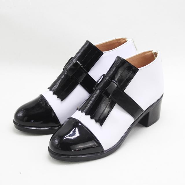 新タイプ追加 激安販売 ツイステッドワンダーランド ツイステ オクタヴィネル寮 スケアリー・ドレス アズールジェイドフロイド コスプレ靴・シューズ[LRS2073]