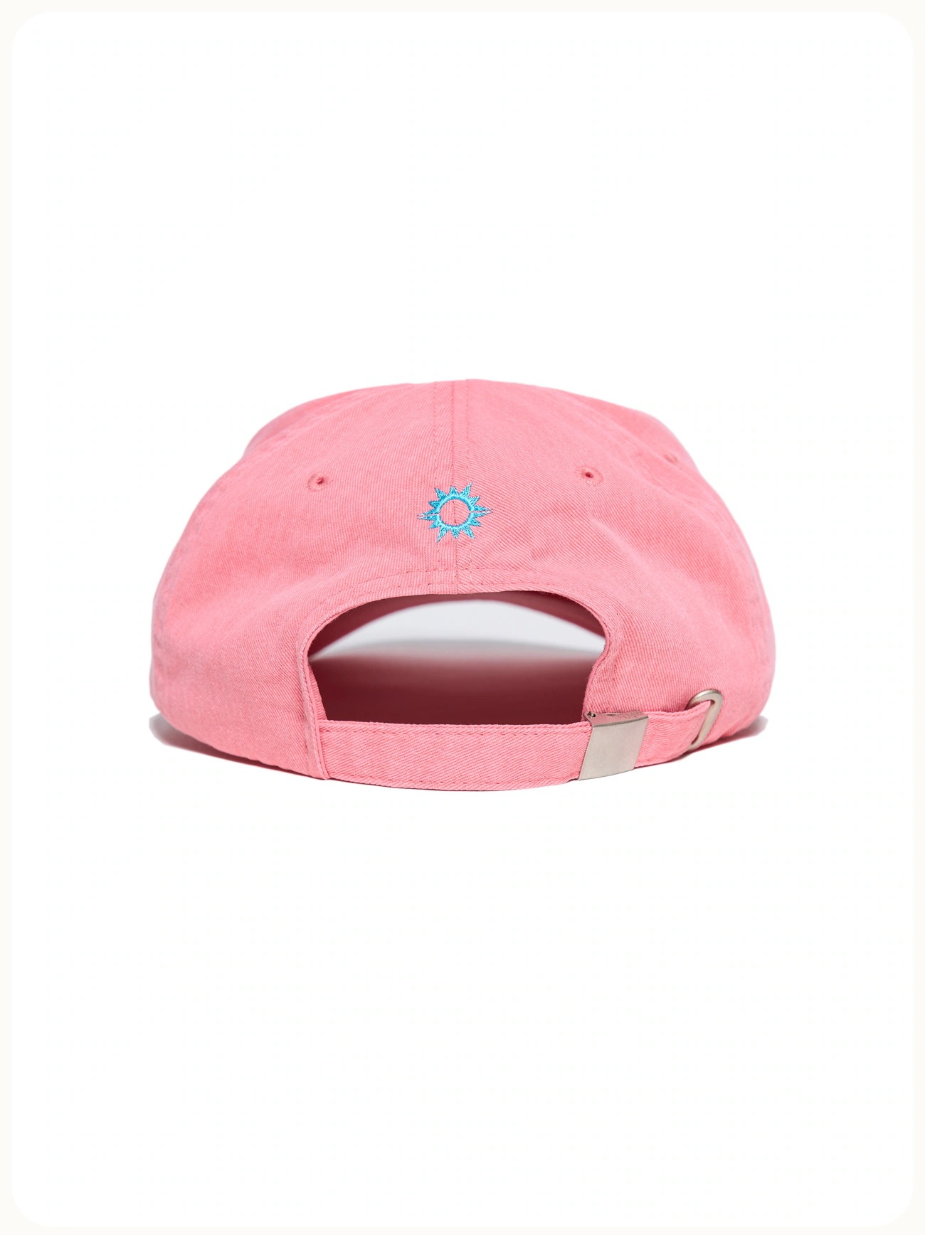 ★Hello Sunrise★ Washed OG Logo Ball Cap_Coral Pink HELLO SUNRISE Washed OG Logo Ball Cap Coral Pink キャップ