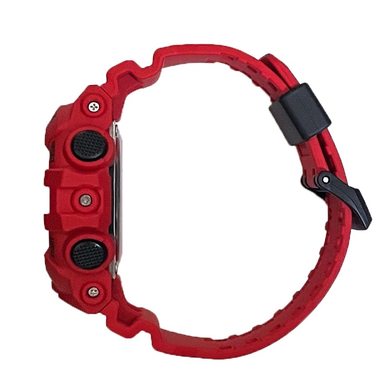 【即納】 CASIO カシオ G-SHOCK Gショック アナデジ ダイナミックなスタイリング GA-700-4A ブラックレッド 腕時計 メンズ