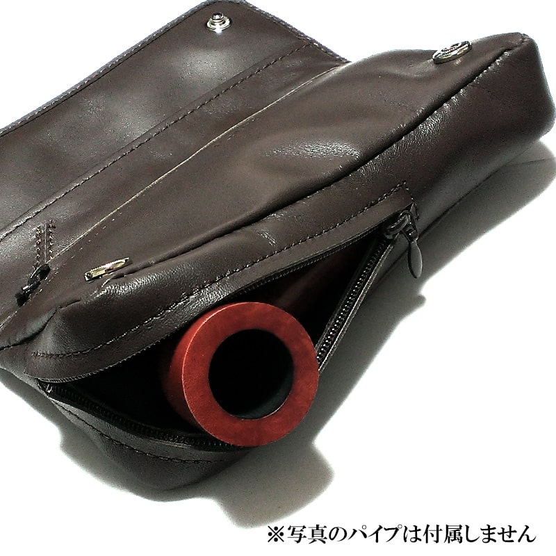 パイプポーチ レザー Roland 喫煙具 1本用 ブラウン 牛革 ローランド タバコ おしゃれ かっこいい メンズ 高級 ギフト プレゼント パイプポーチ レザー Roland 喫煙具 1本用 ブラウン 牛革 ローランド タバコ おしゃれ かっこいい メンズ 高級 ギフト プレゼント