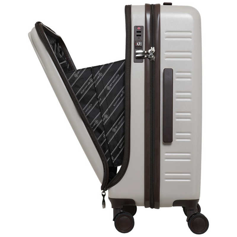 SKYNAVIGATOR　フロントオープンキャリーケース SKY NAVIGATOR(スカイナビゲーター) アイボリー [TSAロック搭載 /約57L /5泊～1週間]　SK083956IV