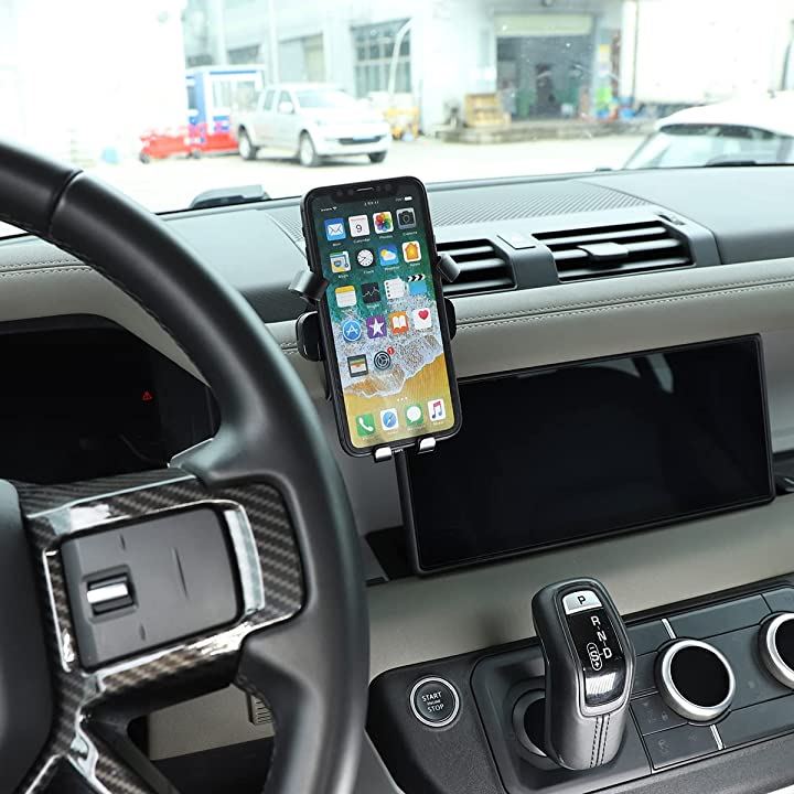ランドローバー ディフェンダー 90 110 2020-2022に適用 車載ホルダー スマホホルダー ランドローバー ディフェンダー 90 110 2020-2022に適用 車載ホルダー スマホホルダー