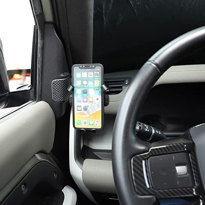 ランドローバー ディフェンダー 90 110 2020-2022に適用 車載ホルダー スマホホルダー ランドローバー ディフェンダー 90 110 2020-2022に適用 車載ホルダー スマホホルダー