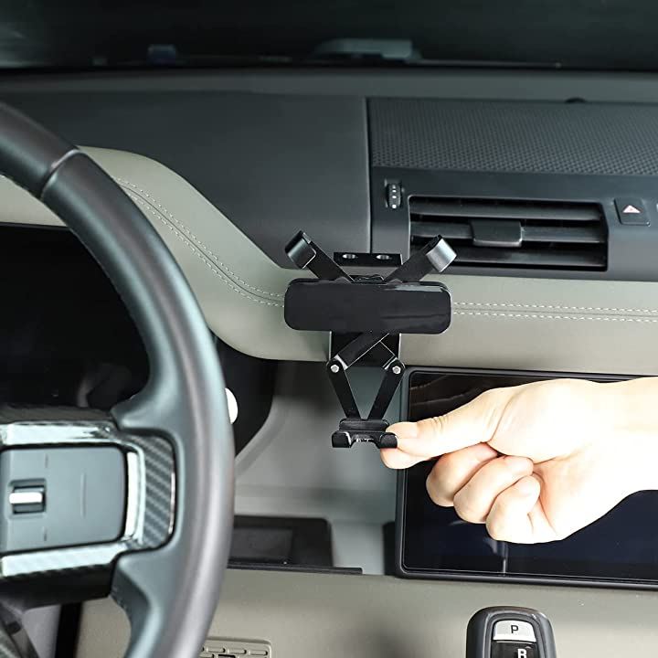 ランドローバー ディフェンダー 90 110 2020-2022に適用 車載ホルダー スマホホルダー ランドローバー ディフェンダー 90 110 2020-2022に適用 車載ホルダー スマホホルダー