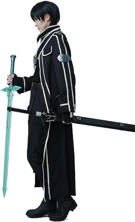 [Sky]メンズ剣士コスプレ衣装 ベルトとアクセサリー付き