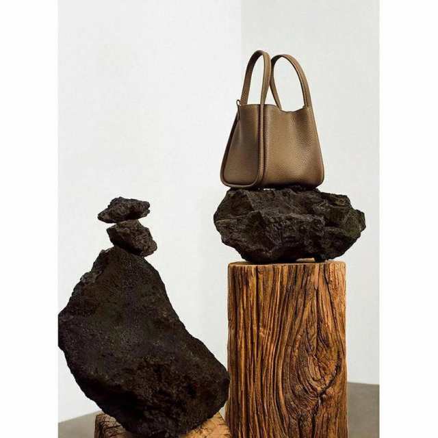 バッグインバッグ キューブバッグ 本革 ハンドバッグ レディース バッグ セレモニーバッグ プレミアム 通勤 キューブ バッグ ショルダーバッグ