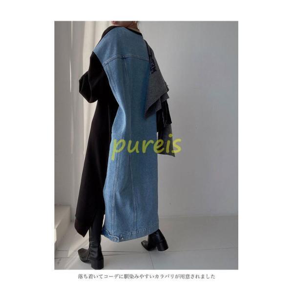 スウェットワンピース 長袖 マキシ丈 レディース オーバーサイズ デニムワンピース 春 スウェット ロングトレーナー ドロップショルダー クルーネック スウェットワンピース 長袖 マキシ丈 レディース オーバーサイズ デニムワンピース 春 スウェット ロングトレーナー ドロップショルダー クルーネック