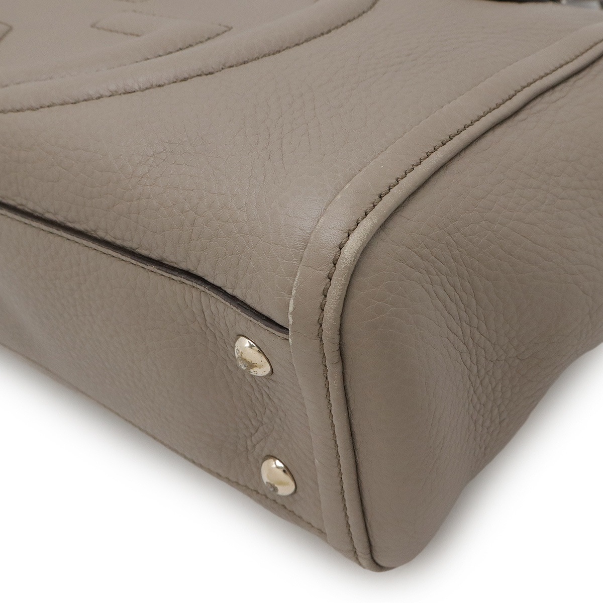 ソーホー インターロッキングG トートバッグ ハンドバッグ フリンジ タッセル レザー ライトグレージュ ゴールド金具 28230 ソーホー インターロッキングG トートバッグ ハンドバッグ フリンジ タッセル レザー ライトグレージュ ゴールド金具 28230