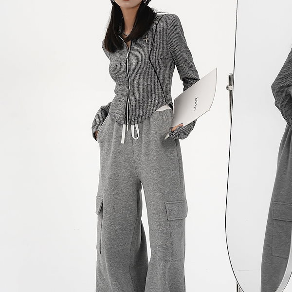 Qoo10] Doubl Zip Tops E5011