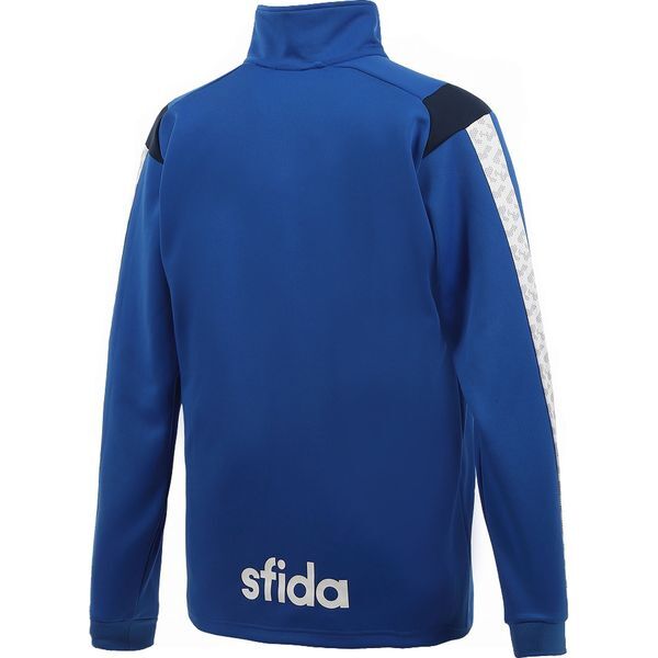 スフィーダ フットサルウエア SA-23812 Blue BP ウォームアップHZトップ 3XL ブルー
