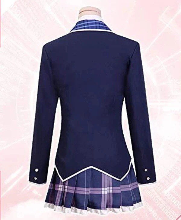 Vtuber つきのみと バーチャルyoutuber コスチューム 制服 コスプレ衣装 月ノ美兎コスプレ変装仮装セパレート