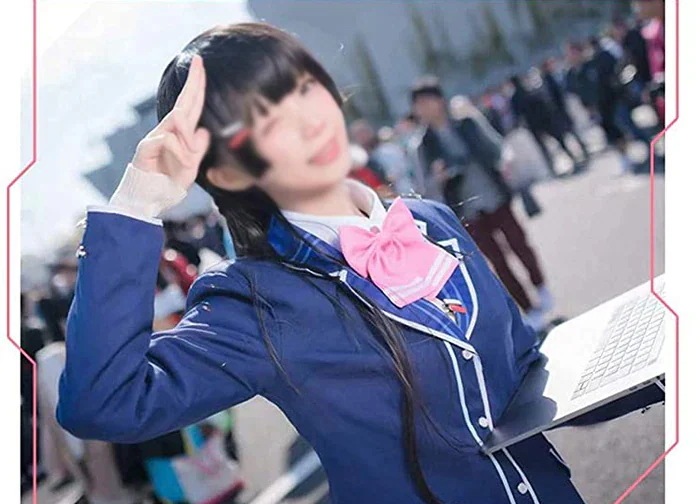 Vtuber つきのみと バーチャルyoutuber コスチューム 制服 コスプレ衣装 月ノ美兎コスプレ変装仮装セパレート