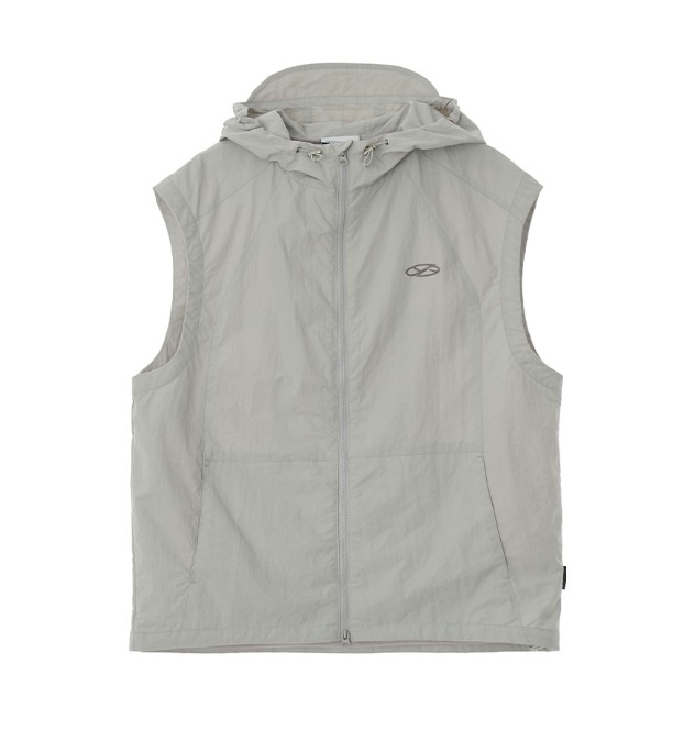 【1993studio】24SS★ Symbol Logo Nylon Hood Vest 1993studio] Symbol Logo Nylon Hood Vest ベスト