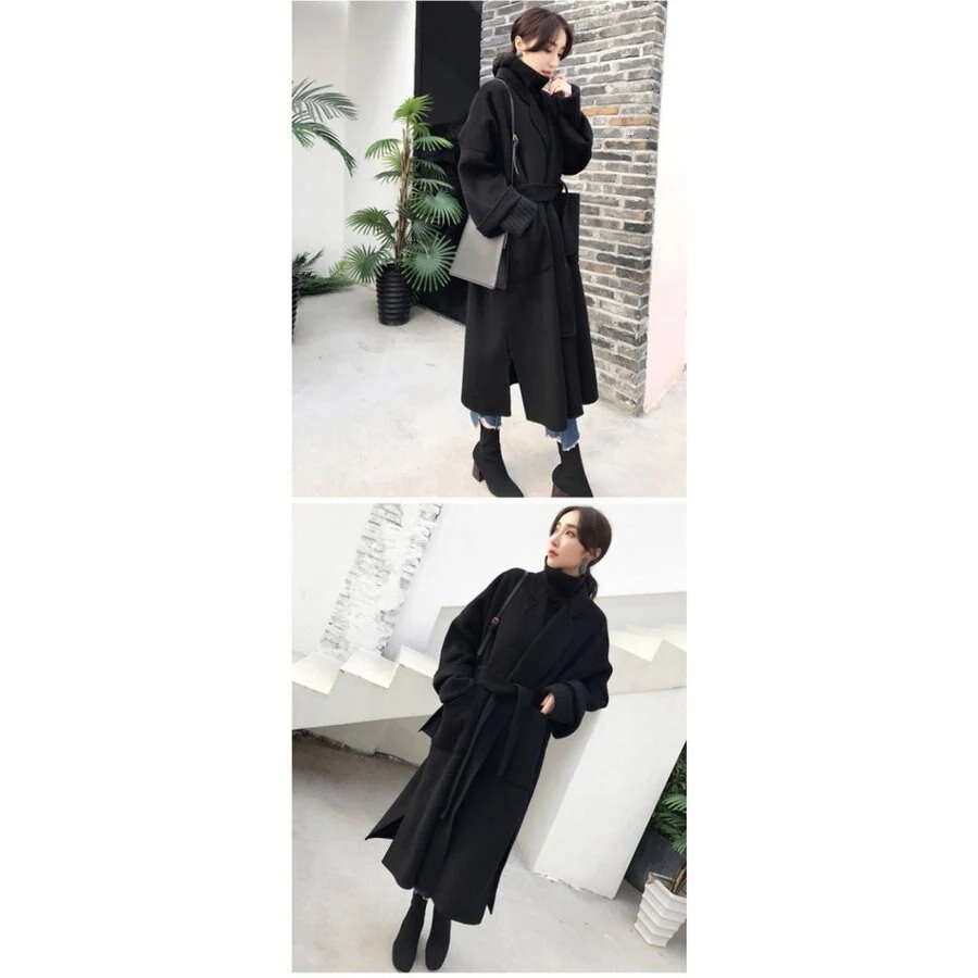 チェスターコートコート レディース ロング丈 秋冬 ロングコート マキシ丈 ラシャ 長袖 綿 アウ