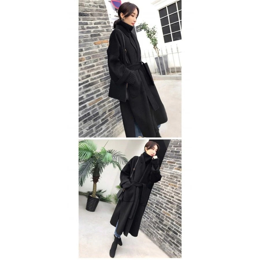 チェスターコートコート レディース ロング丈 秋冬 ロングコート マキシ丈 ラシャ 長袖 綿 アウ