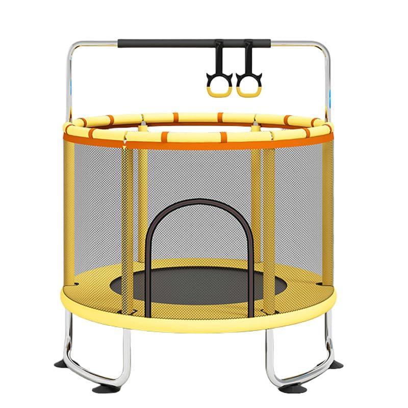トランポリン 室内 子供 大人家庭用 手摺付き 鉄棒 吊り輪付き(外す可能) 飛び出し防止安全保護ネット付き 円形 360手すり 静音設計 耐荷重200kg 収納便 トランポリン 室内 子供 大人家庭用 手摺付き 鉄棒 吊り輪付き(外す可能) 飛び出し防止安全保護ネット付き 円形 360手すり 静音設計 耐荷重200kg 収納便