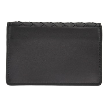 133945-V001U-1000ボッテガヴェネタ 名刺入イントレチャートレザー ブラック 133945-V001U-1000ボッテガヴェネタ 名刺入イントレチャートレザー ブラック