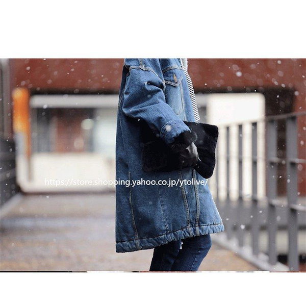Qoo10] 超目玉新品 デニム コート レディース