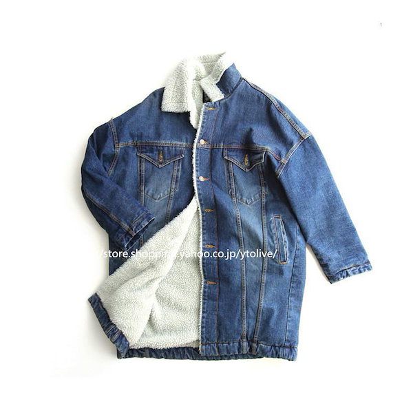 Qoo10] 超目玉新品 デニム コート レディース