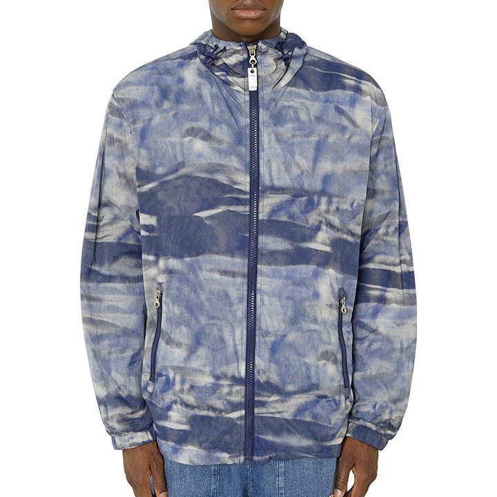 ナイロンジャケット メンズ J-WARRETT-CMF カモフラージュ柄 薄手 メッシュ裏地 die-m-o-f8-09r