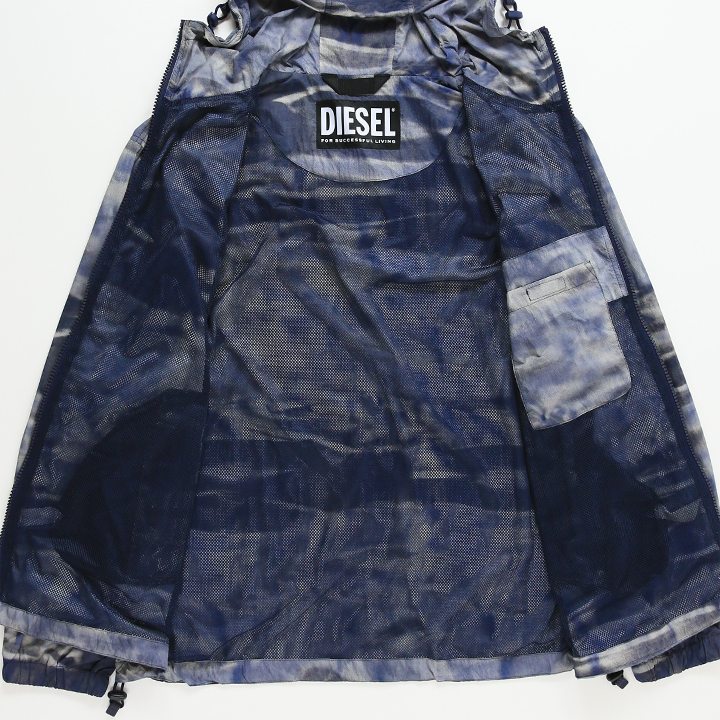 ナイロンジャケット メンズ J-WARRETT-CMF カモフラージュ柄 薄手 メッシュ裏地 die-m-o-f8-09r