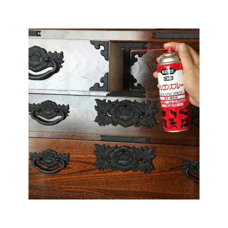 シリコンスプレー 潤滑 防錆 ツヤ出し用 420ml 金属 プラスチック ゴム対応 メンテナンススプレー ×20本