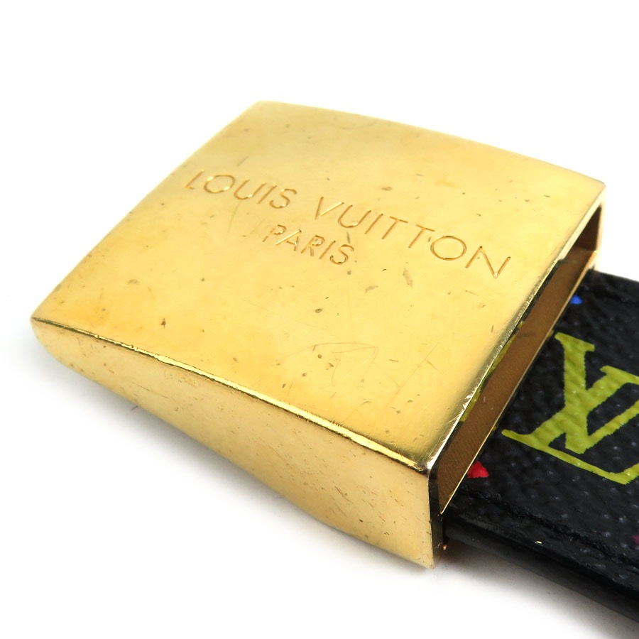 ルイ ヴィトン LOUIS VUITTON ベルト モノグラム マルチカラー サン