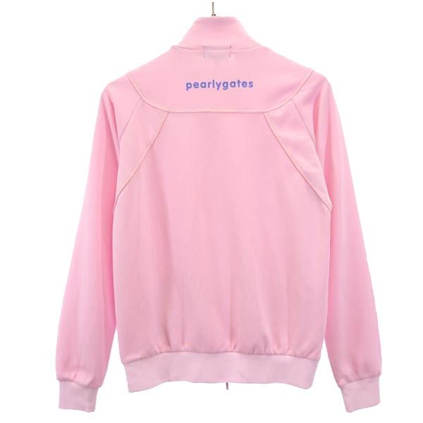 ゴルフ 長袖 ジップジャケット 1 ピンク系 ブルゾン レディース