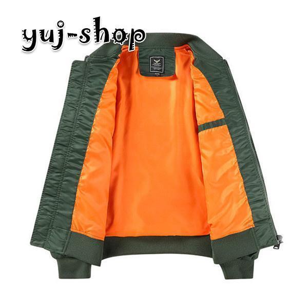 ミリタジャケット メンズ ド 大きい ジャケット ナイロンジャケット アウター ゾン 刺繍 立襟 B系 お兄系