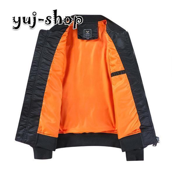 ミリタジャケット メンズ ド 大きい ジャケット ナイロンジャケット アウター ゾン 刺繍 立襟 B系 お兄系