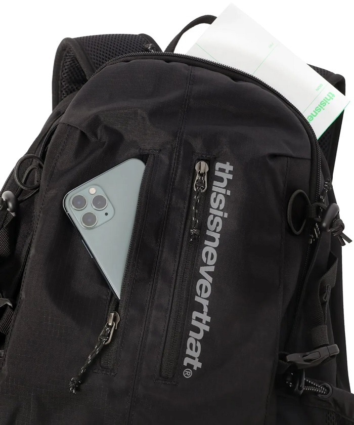 SP バックパック 29L ブラック ユニセックス 韓国人気 軽量 カジュアル おしゃれ トレンドバッグ