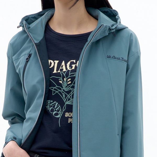 (ジセン) フード付きストリングジャンパー LSJPN274_BL (ジセン) フード付きストリングジャンパー LSJPN274_BL