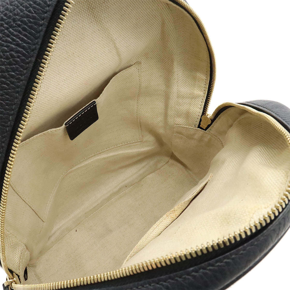 ソーホー バックパック リュックサック チェーンショルダー レザー ブラック 黒 ゴールド金具 536192 ソーホー バックパック リュックサック チェーンショルダー レザー ブラック 黒 ゴールド金具 536192