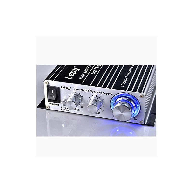 【3日以内発送】Lepy デジタルアンプ LP-2024A + Tripath TA2024 + 12V 5Aアダプター付属
