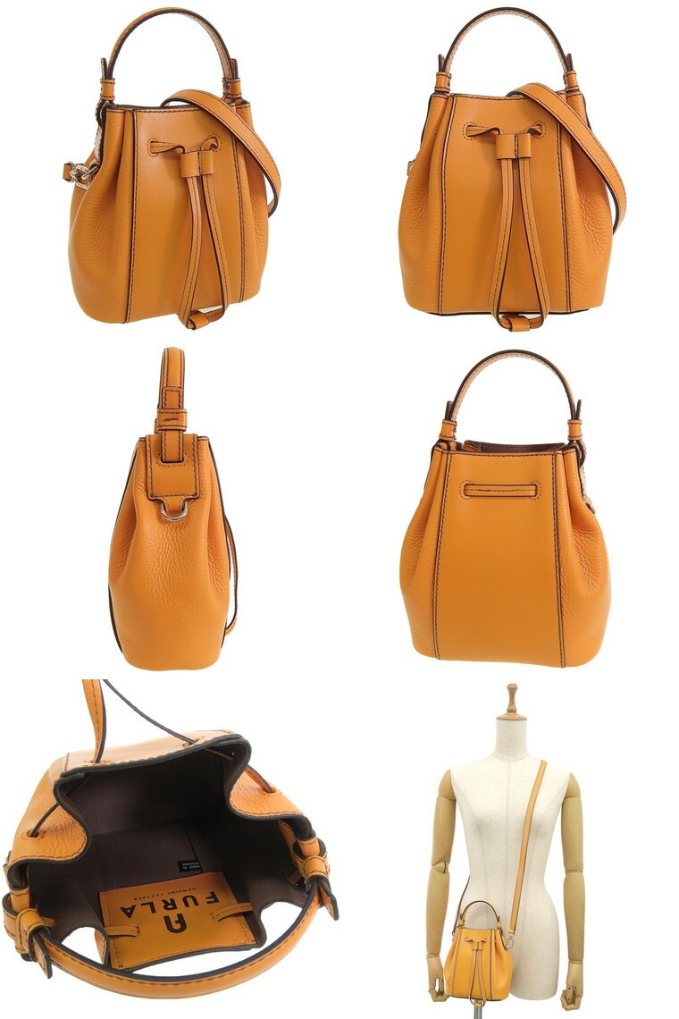 フルラ 2WAY ショルダーバッグ レディース オレンジ MIASTELLA MINI BUCKET BAG WB00592BX00531555S FURLA フルラ 2WAY ショルダーバッグ レディース オレンジ MIASTELLA MINI BUCKET BAG WB00592BX00531555S FURLA