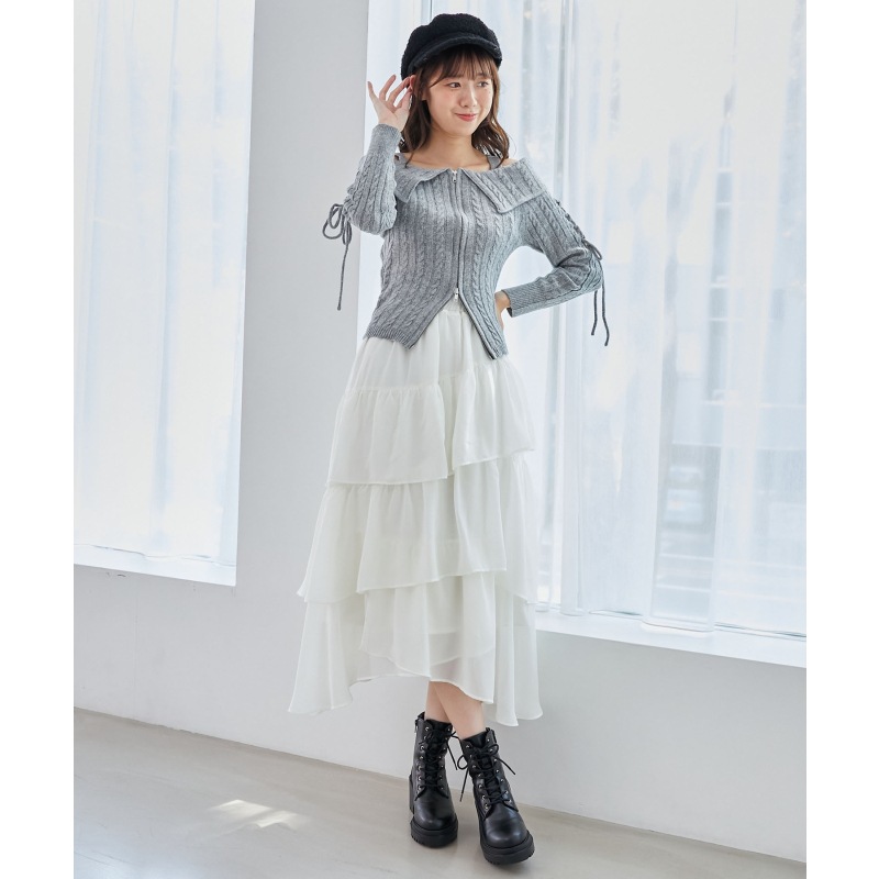 エアリーイレヘムティアードスカート mdprevattcaulkingandwaterproofing.com
