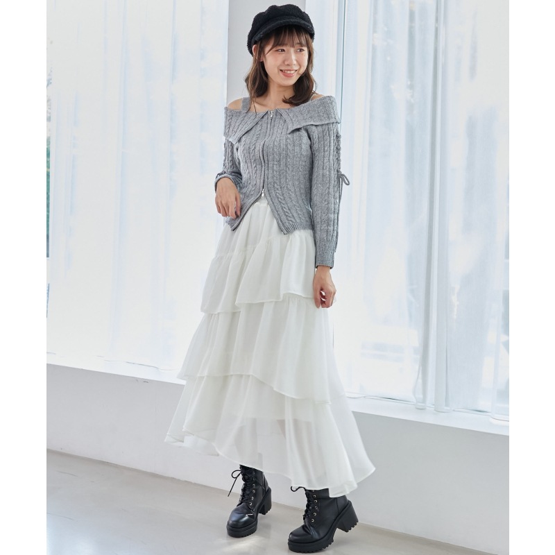 エアリーイレヘムティアードスカート mdprevattcaulkingandwaterproofing.com