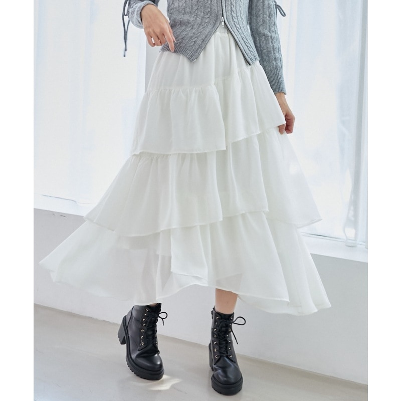エアリーイレヘムティアードスカート mdprevattcaulkingandwaterproofing.com
