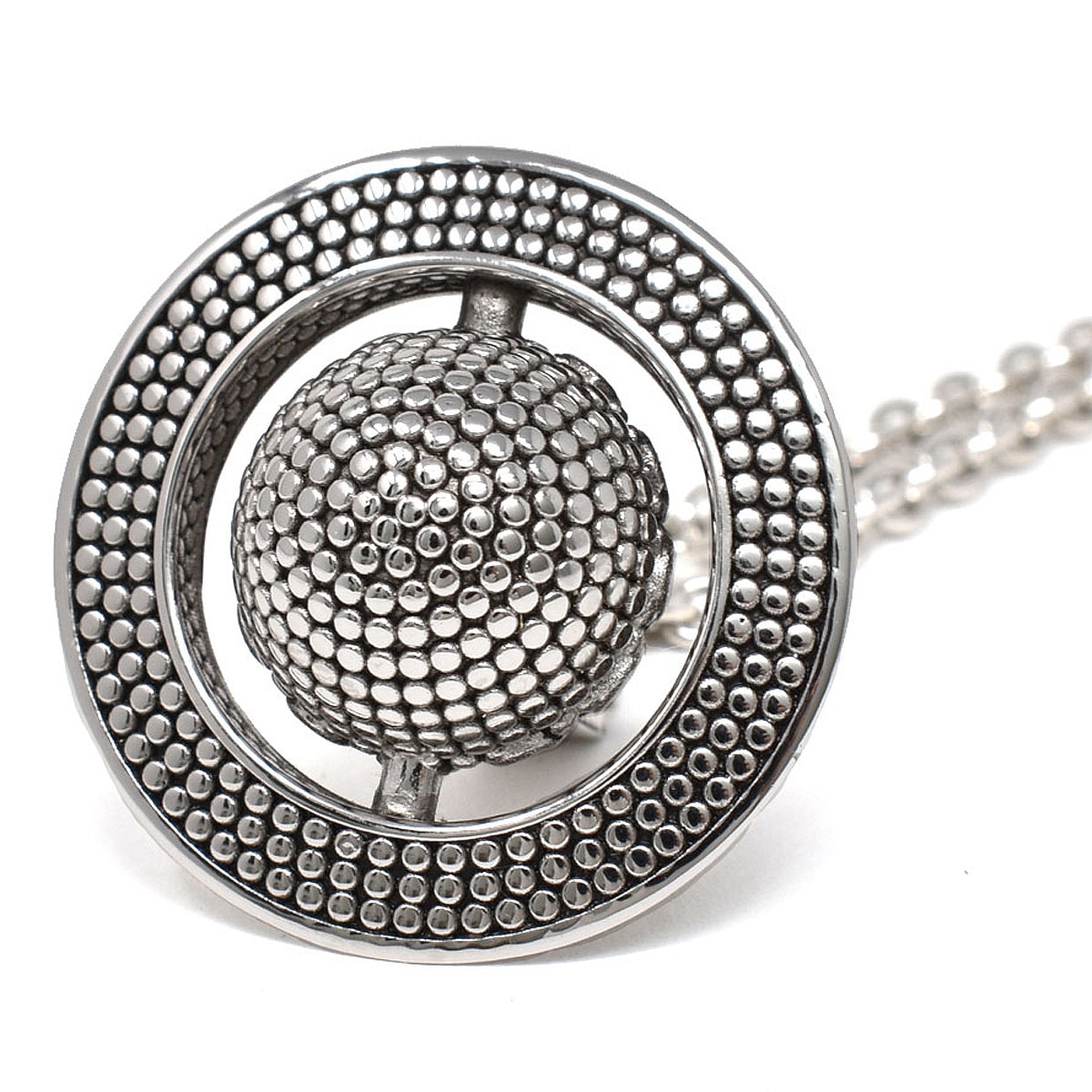 ネックレス 63020383-02P017 MAN SALOMON PENDANT メンズ レディース ユニセックス アクセサリー アンティークプラチナ