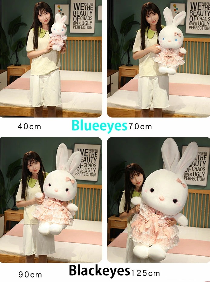 【90cm】 ぬいぐるみ 全4色 ウサギ インテリア 子供 おもちゃ 動物 可愛い 彼女に ふわふわで癒される rabbit プレゼント 兔 リボン 抱き枕 クッション 柔らか 心地いい ギフト c