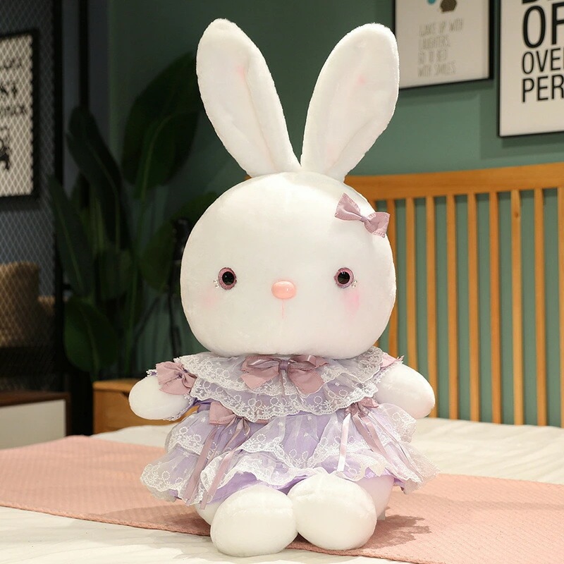 【90cm】 ぬいぐるみ 全4色 ウサギ インテリア 子供 おもちゃ 動物 可愛い 彼女に ふわふわで癒される rabbit プレゼント 兔 リボン 抱き枕 クッション 柔らか 心地いい ギフト c