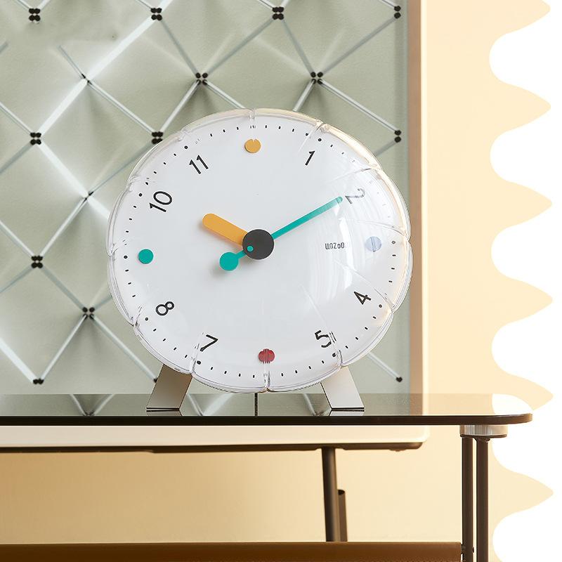 シンプル 掛け時計 穴あけ不要 バブル 風船 リビングルーム デスクトップ 飾り物 テレビ台 装飾 壁掛け置き型両用 シンプル 掛け時計 穴あけ不要 バブル 風船 リビングルーム デスクトップ 飾り物 テレビ台 装飾 壁掛け置き型両用