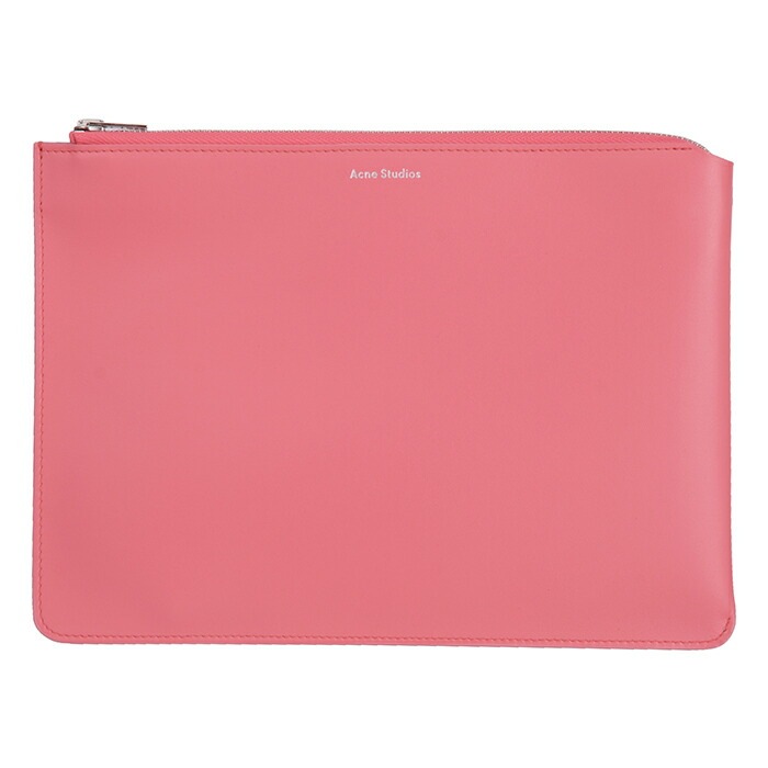 Malachite　レディース ポーチ クラッチバック 小物入れ ファスナー ロゴ ワンポイント